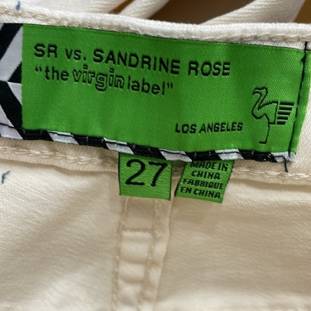 SANDRINE ROSE x FREE PEOPLE The Virgin Label High Rise Jeans - Picture 7 of 8
